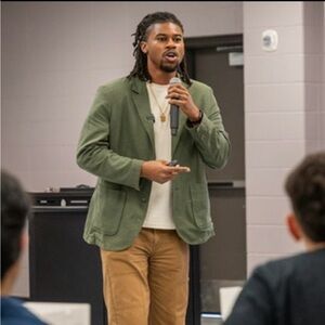 Men’s Olive Green Blazer XL Goodfellow & Co Casual Jacket Lightweight Modern Fit